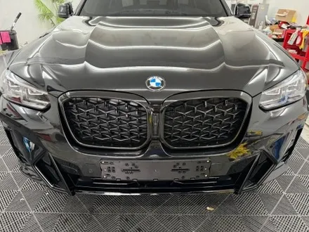 춘천그릴랩핑 - BMW x4 G02 그릴 크롬죽이기 - 킹드레스 / 춘천시 후평동
