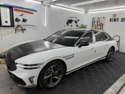 춘천랩핑제거 - 제네시스 G90 RS4 투톤랩핑 제거 - 킹드레스 / 춘천시 후평동