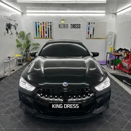 춘천크롬죽이기 - BMW 8시리즈 G16 - 춘천크롬랩핑 - 킹드레스 / 춘천시 후평동
