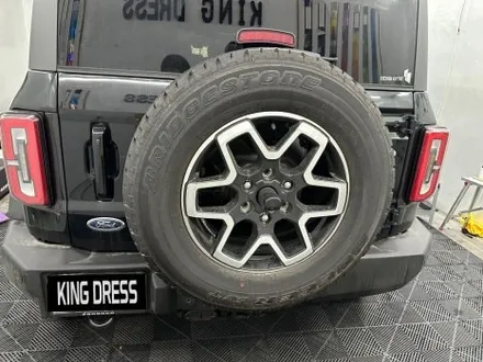 춘천휠랩핑 - 포드 브롱코 휠랩핑 - 킹드레스 / 춘천시 후평동