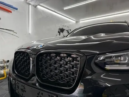 춘천그릴랩핑 - BMW x4 G02 그릴 크롬죽이기 - 킹드레스 / 춘천시 후평동