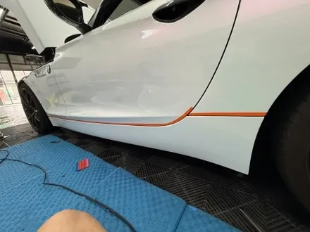 춘천랩핑 - BMW Z4 E89 고광택 화이트카멜레온 전체랩핑 - 킹드레스 / 춘천시 후평동
