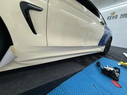 춘천랩핑 - BMW 4시리즈 428i 쿠페 F32 아이보리 전체랩핑 - 킹드레스 / 춘천시 후평동