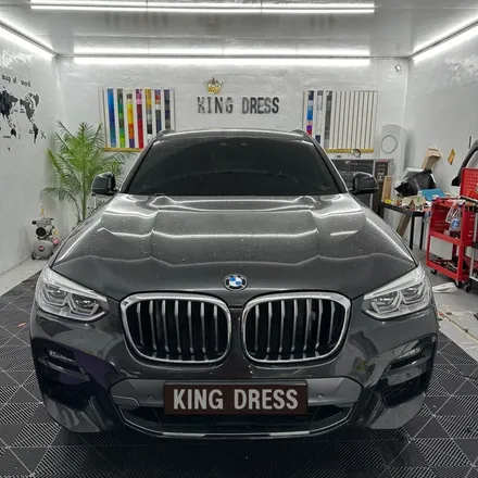 춘천랩핑 - BMWX4크롬죽이기 - 춘천크롬죽이기 - 춘천크롬랩핑 - 킹드레스 / 춘천시 후평동