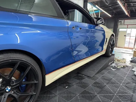 춘천랩핑 - BMW 4시리즈 428i 쿠페 F32 아이보리 전체랩핑 - 킹드레스 / 춘천시 후평동