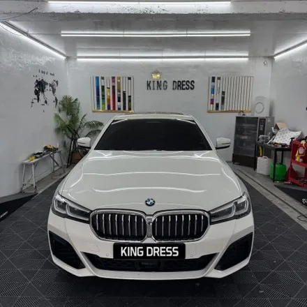 춘천랩핑제거 - BMW 5시리즈 G30 루프스킨.크롬죽이기 제거 - 킹드레스 / 춘천시 후평동