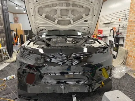 춘천랩핑 - BMW M4 컨퍼터블 F83 PET 고광택 블랙 전체랩핑 - 킹드레스 / 춘천시 후평동