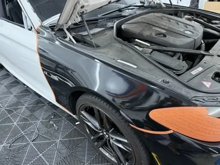 춘천전체랩핑 - BMW F10 5시리즈 사고수리 전체랩핑제거 전체랩핑시공 - 킹드레스 / 춘천시 후평동