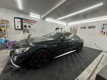 춘천듀오톤랩핑 - 벤츠 S63 AMG C217 듀오톤 투톤랩핑 - 킹드레스 - 춘천래핑 / 춘천시 후평동
