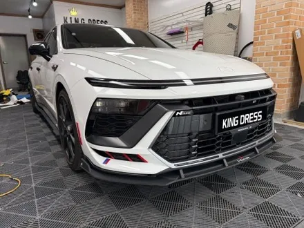 가평크롬죽이기 - 쏘나타 디엣지 N라인 그릴 하단 크롬죽이기 - 킹드레스 / 춘천시 후평동