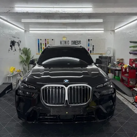 춘천랩핑 - BMW X7 G07 lci 전체크롬죽이기 블랙팩 나이트패키지 - 킹드레스 / 춘천시 후평동