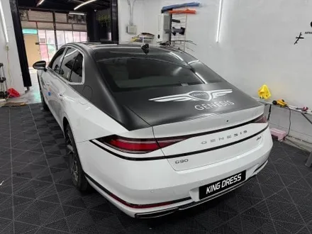 춘천랩핑제거 - 제네시스 G90 RS4 투톤랩핑 제거 - 킹드레스 / 춘천시 후평동