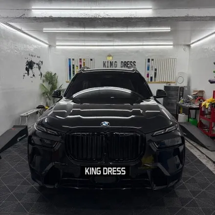 춘천랩핑 - BMW X7 G07 lci 전체크롬죽이기 블랙팩 나이트패키지 - 킹드레스 / 춘천시 후평동