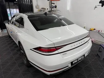 춘천랩핑제거 - 제네시스 G90 RS4 투톤랩핑 제거 - 킹드레스 / 춘천시 후평동
