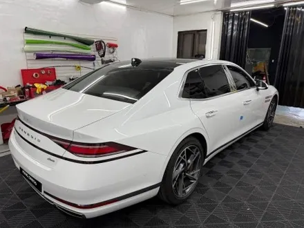 춘천랩핑제거 - 제네시스 G90 RS4 투톤랩핑 제거 - 킹드레스 / 춘천시 후평동