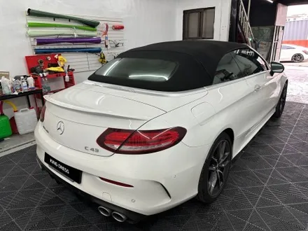 춘천부분랩핑 - 벤츠 C43AMG 카브리올레 부분랩핑 - 킹드레스 / 춘천시 후평동