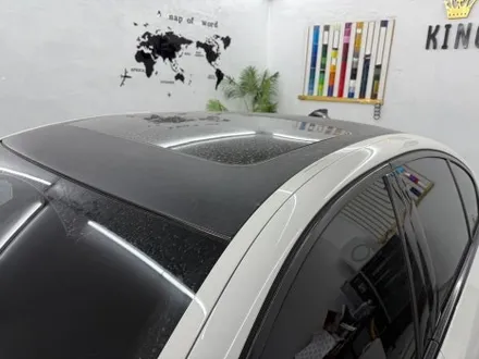 춘천랩핑제거 - BMW 5시리즈 G30 루프스킨.크롬죽이기 제거 - 킹드레스 / 춘천시 후평동