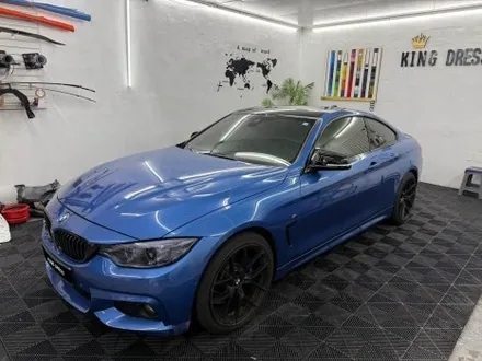춘천랩핑 - BMW 4시리즈 428i 쿠페 F32 아이보리 전체랩핑 - 킹드레스 / 춘천시 후평동