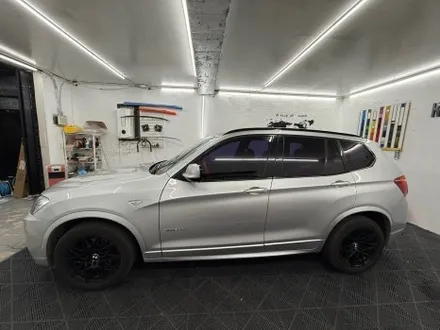 춘천전체랩핑 - BMW X3 F25 유광블랙 전체랩핑 - 킹드레스 / 춘천시 후평동