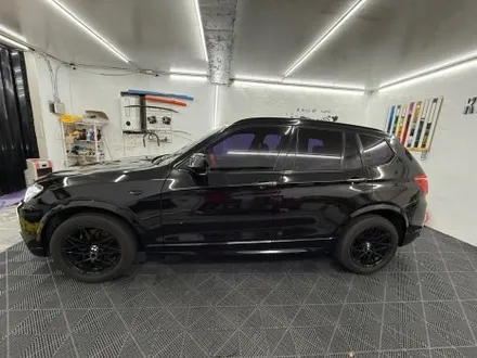 춘천전체랩핑 - BMW X3 F25 유광블랙 전체랩핑 - 킹드레스 / 춘천시 후평동