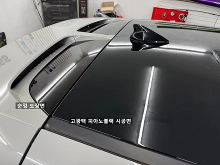 춘천고광택랩핑 - 아이오닉5 투톤랩핑제거.고광택루프스킨 - 킹드레스 / 춘천시 후평동