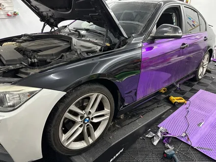춘천랩핑 - BMW3시리즈전체랩핑 - F30전체랩핑- 320D전체랩핑 - 춘천전체랩핑 - 킹드레스 / 춘천시 후평동