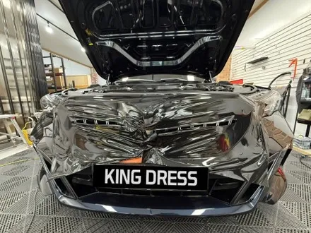춘천그릴랩핑 - BMW 5시리즈 G60 아오코닉글러우 블랙그릴 만들기 - 킹드레스 / 춘천시 후평동