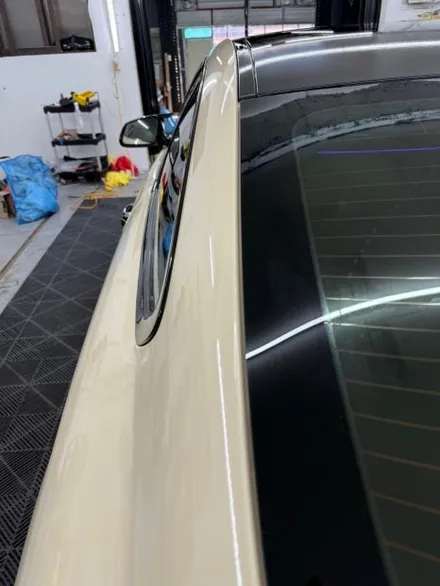 춘천랩핑 - BMW 4시리즈 428i 쿠페 F32 아이보리 전체랩핑 - 킹드레스 / 춘천시 후평동