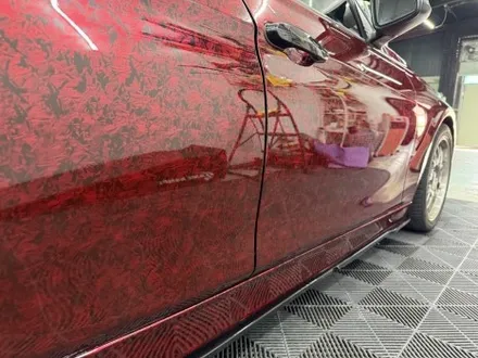 춘천고광택전체랩핑 - BMW 3시리즈 F30 레드포지드카본 전체랩핑 - 킹드레스 / 춘천시 후평동