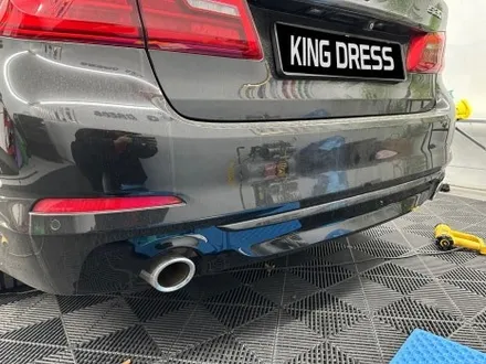 춘천부분랩핑 - BMW 5시리즈 G30 디퓨저랩핑 - 킹드레스 / 춘천시 후평동