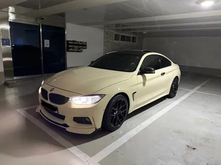 춘천랩핑 - BMW 4시리즈 428i 쿠페 F32 아이보리 전체랩핑 - 킹드레스 / 춘천시 후평동