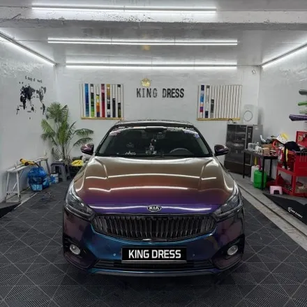 춘천카멜레온랩핑 - 올 뉴 K7 카멜레온 전체랩핑. 전체크롬죽이기 - 킹드레스 / 춘천시 후평동
