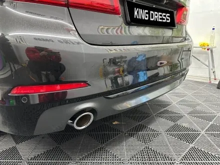 춘천부분랩핑 - BMW 5시리즈 G30 디퓨저랩핑 - 킹드레스 / 춘천시 후평동