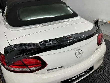 춘천부분랩핑 - 벤츠 C43AMG 카브리올레 부분랩핑 - 킹드레스 / 춘천시 후평동