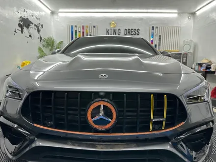 춘천크롬죽이기 - 벤츠 CLA45 AMG 전체크롬죽이기 (나이트패키지), 고광택루프스킨 - 킹드레스 / 춘천시 후평동
