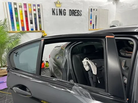춘천랩핑 - BMW 5시리즈 F10 크롬죽이기, 실내랩핑 - 춘천크롬죽이기 - 춘천실내랩핑 - 킹드레스 / 춘천시 후평동