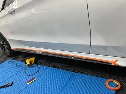춘천부분랩핑 - 벤츠 C43AMG 카브리올레 부분랩핑 - 킹드레스 / 춘천시 후평동