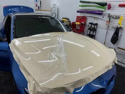 춘천랩핑 - BMW 4시리즈 428i 쿠페 F32 아이보리 전체랩핑 - 킹드레스 / 춘천시 후평동