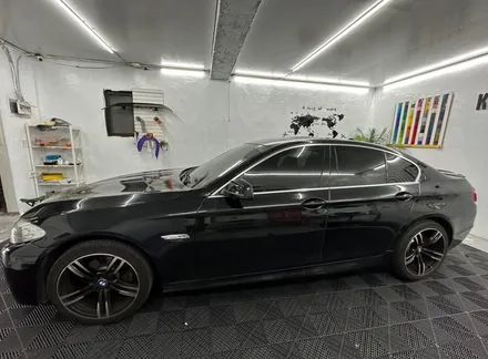 춘천랩핑 - BMW5시리즈크롬죽이기 - 춘천크롬죽이기 - 킹드레스 - 강원도랩핑 - 강원도크롬죽이기 / 춘천시 후평동