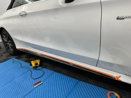 춘천부분랩핑 - 벤츠 C43AMG 카브리올레 부분랩핑 - 킹드레스 / 춘천시 후평동