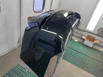 BMW 520d 앞휀다·뒷범퍼 복원도색, 트렁크 판금도색 사고수리 과정 / 인천 남동구 간석동