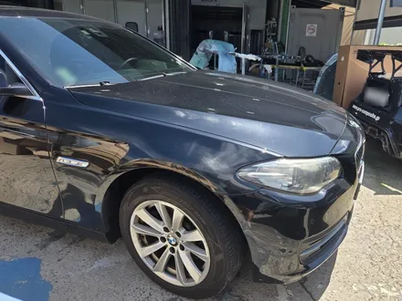 BMW 520d 앞휀다·뒷범퍼 복원도색, 트렁크 판금도색 사고수리 과정 / 인천 남동구 간석동