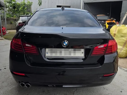 BMW 520d 앞휀다·뒷범퍼 복원도색, 트렁크 판금도색 사고수리 과정 / 인천 남동구 간석동
