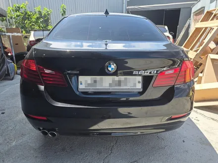 BMW 520d 앞휀다·뒷범퍼 복원도색, 트렁크 판금도색 사고수리 과정 / 인천 남동구 간석동