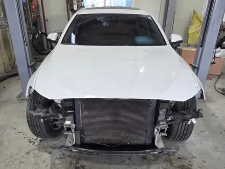 BMW 520d 정면 추돌사고, 앞범퍼만 교환하면 될까요? / 인천 남동구 간석동