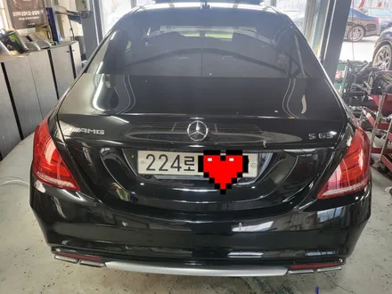 벤츠w222 s63 커스텀가변머플러튜닝 영통배기튜닝 / 화성 반정로