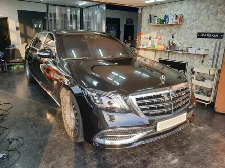 벤츠s560전체랩핑,마이바흐랩핑,유광블랙,에이버리슈프림,수원,화성,병점,오산랩핑,수입차랩핑전문점,에이버리,3m,멕텍,전체랩핑 / 화성 반정로