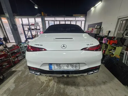 AMG SL 신차 듀얼 머플러 배기 튜닝 작업기! / 화성시 반정동