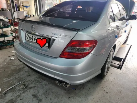 벤츠w204 c200 가변머플러튜닝(커스텀배기튜닝 가르시아팩토리) / 화성 반정로