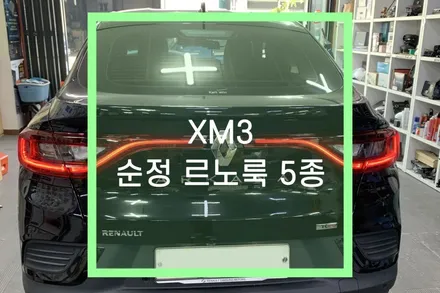 XM3 순정 르노룩 아르카나 5종, 사제 혼캡 장착 / 대구 북구, 구미, 경산